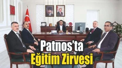 Eğitim Protokolünden Patnos Kaymakamı’na Ziyaret