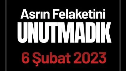 Erciş Belediyesi’nden 6 Şubat Asrın Felaketi İçin Mesaj