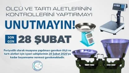 Erciş Belediyesi’nden Esnafa "Ölçü ve Tartı" Uyarısı; Son Gün 28 Şubat!