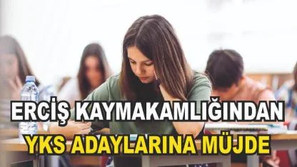 Erciş İlçe Kaymakamlığı'ndan Öğrencilere YKS Desteği Müjdesi