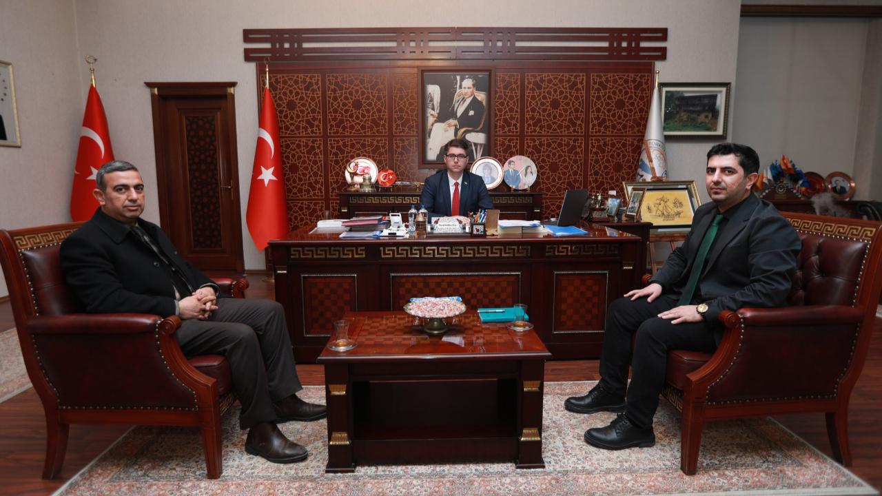 Erciş Kaymakamı Karaloğlu Erciş DSİ Heyetini Kabul Etti