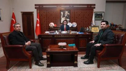 Erciş Kaymakamı Karaloğlu Erciş DSİ Heyetini Kabul Etti