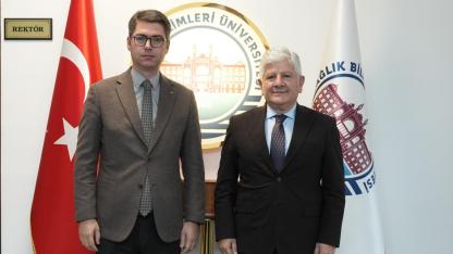 Erciş Kaymakamı Murat Karaloğlu’ndan Rektör Prof. Dr. Kemalettin Aydın’a Ziyaret