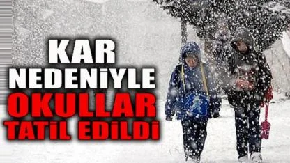 Okullarda Tatil Haberleri Gelmeye Başladı