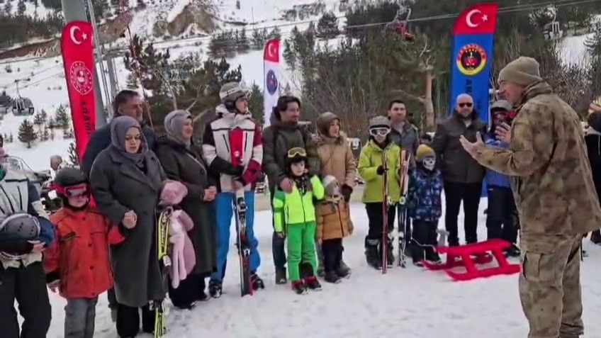 Palandöken’de şehit ve gazi ailelerine özel etkinlik