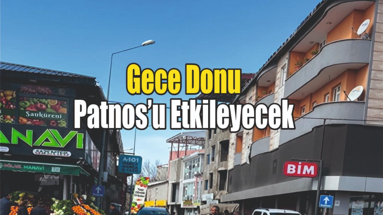 Patnos Son Günlerin En Soğuk Gününü Yaşıyor