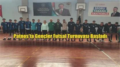 Patnos’ta Gençler Futsal Turnuvası Başladı