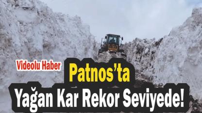 Patnos’ta Karla Kapanan Köy Yolları Açılıyor