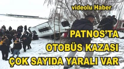 Patnos'ta Trafik Kazası, 10 Yaralı (Videolu Haber)