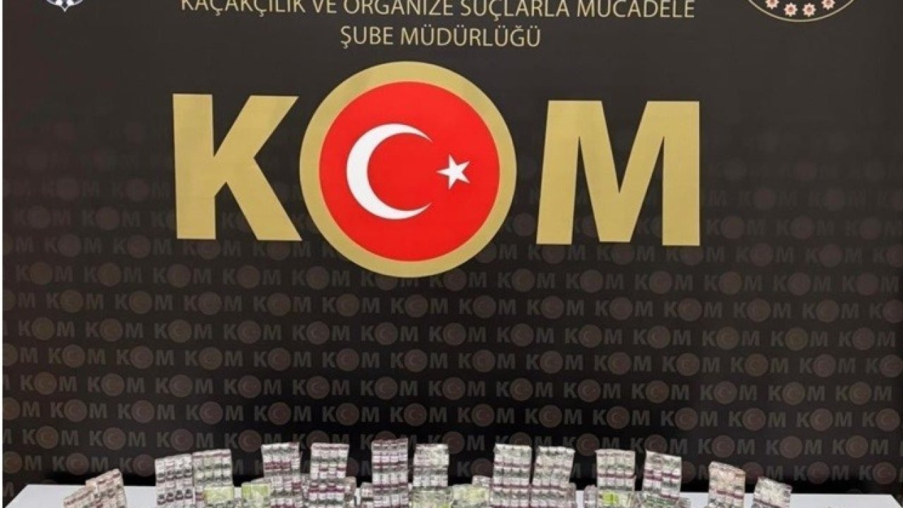 Polis Erzurum’da bin 500 adet gümrük kaçağı botoks ilacı ele geçirildi