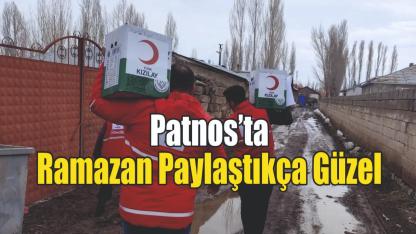 Patnos’ta Ramazan Paylaştıkça Güzel
