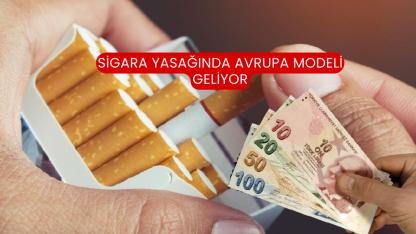 Sigara Yasağında Avrupa Modeli Geliyor