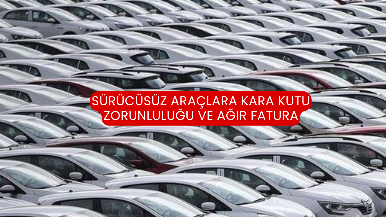 Sürücüsüz Araçlara Kara Kutu Zorunluluğu ve Ağır Fatura