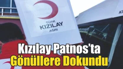 Türk Kızılay Patnos Şubesinden İhtiyaç Sahiplerine Destek
