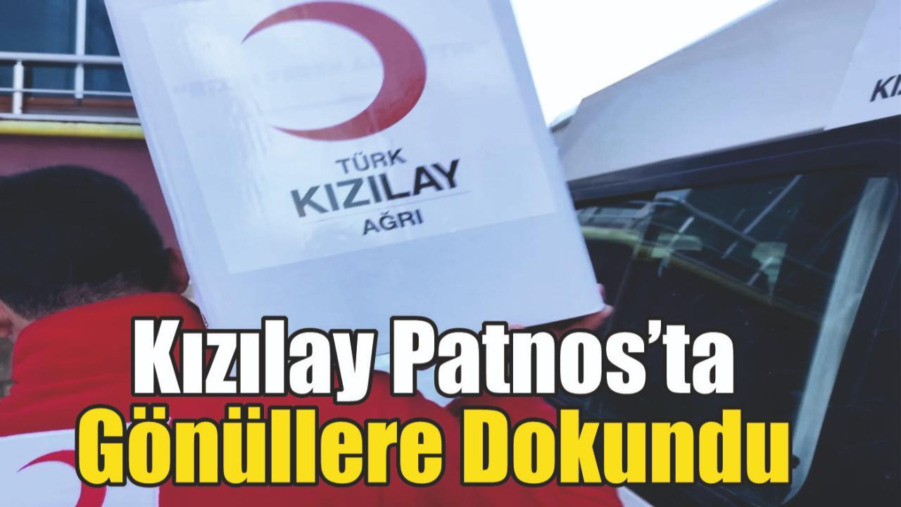 Türk Kızılay Patnos Şubesinden İhtiyaç Sahiplerine Destek