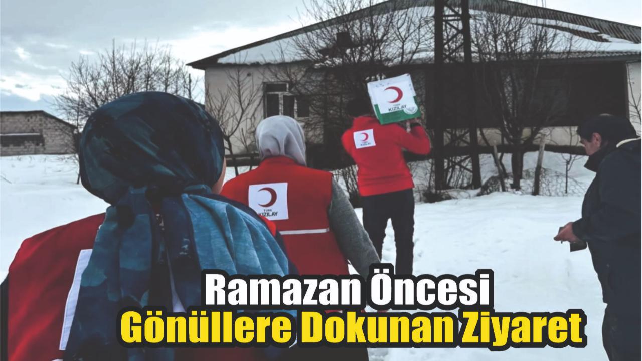 Türk Kızılay Patnos'tan Ramazan Öncesi Gönüllere Dokunan Ziyaret