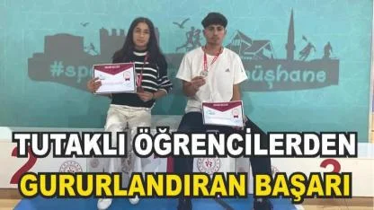 Tutaklı Öğrenciler Bilek Güreşinde Bölge İkincisi Oldu