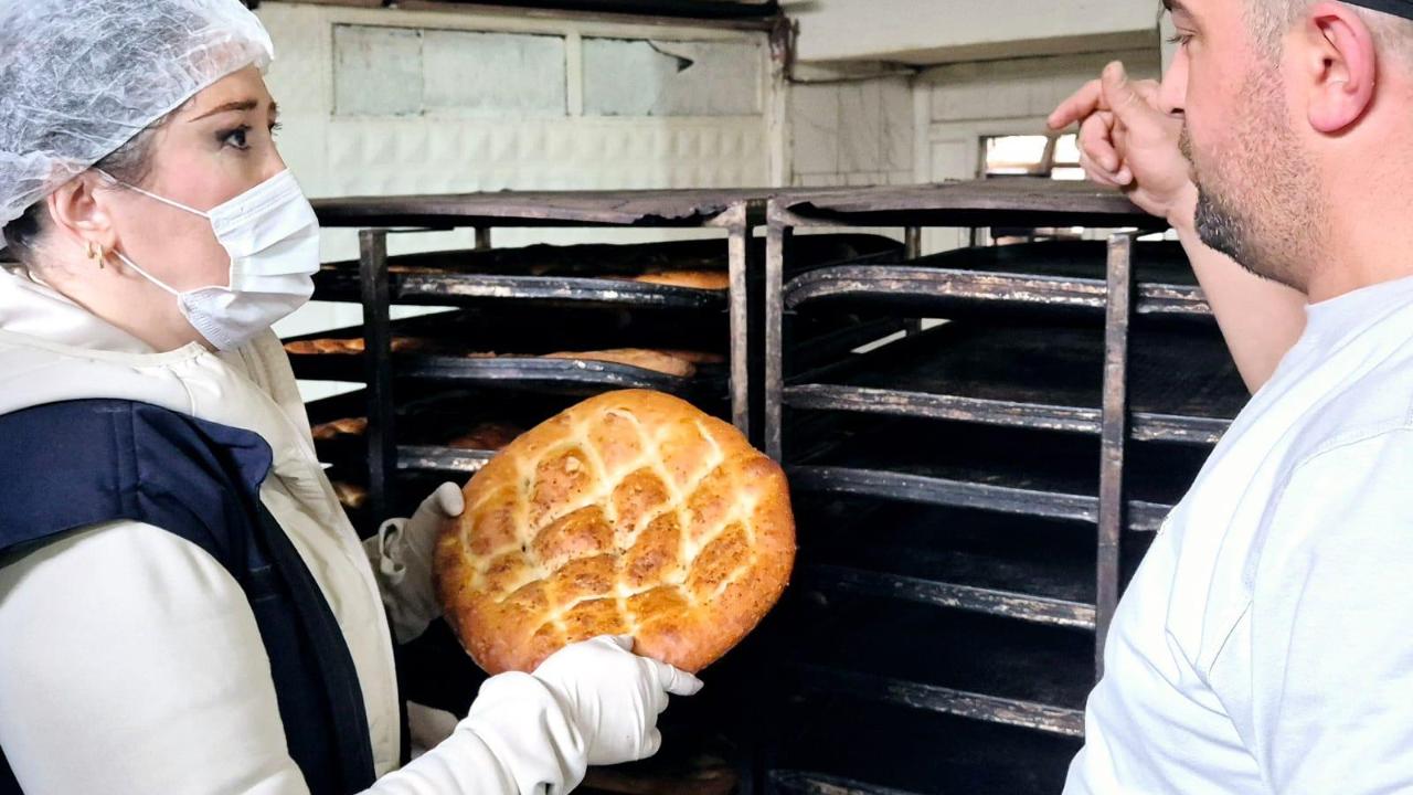 Tutak’ta Ramazan’ın ilk gününde fırın ve pastanelere denetim