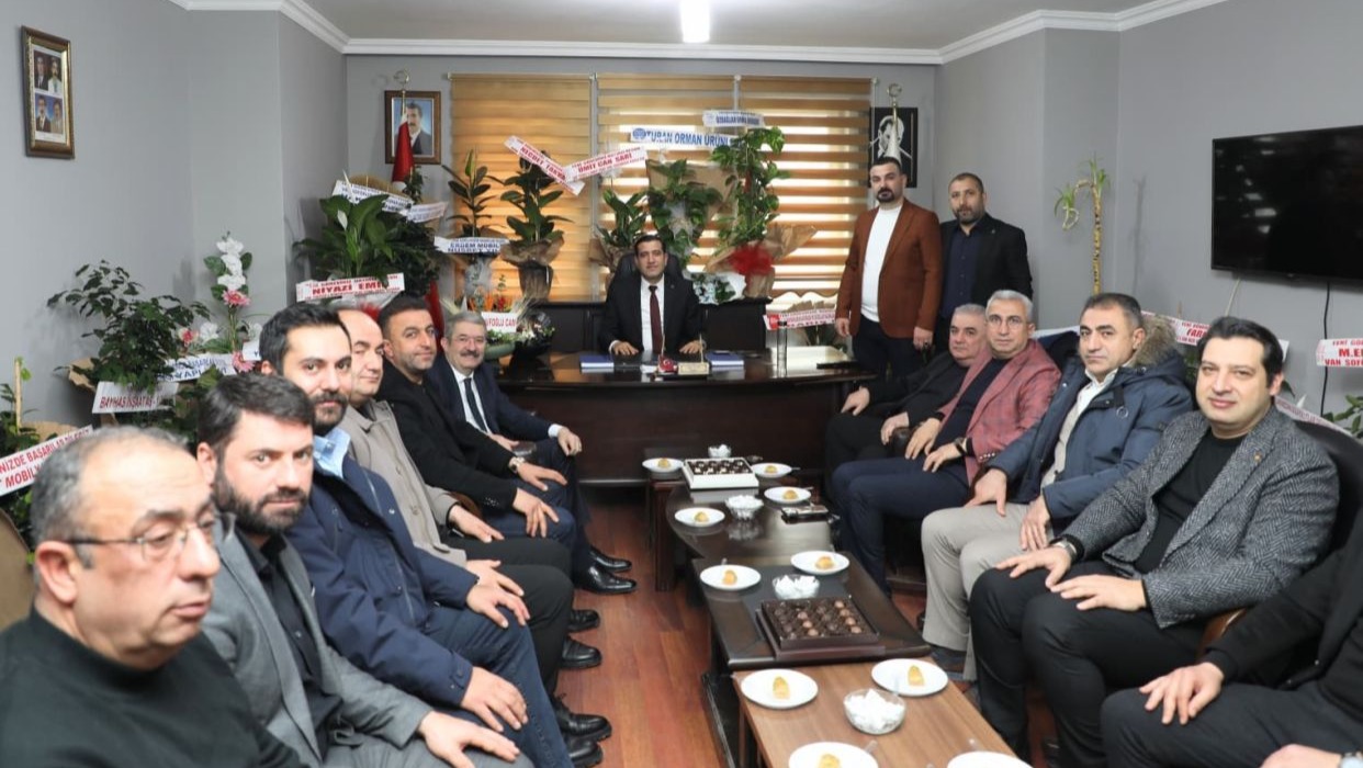 Van TSO’dan oda başkanlarına hayırlı olsun ziyareti