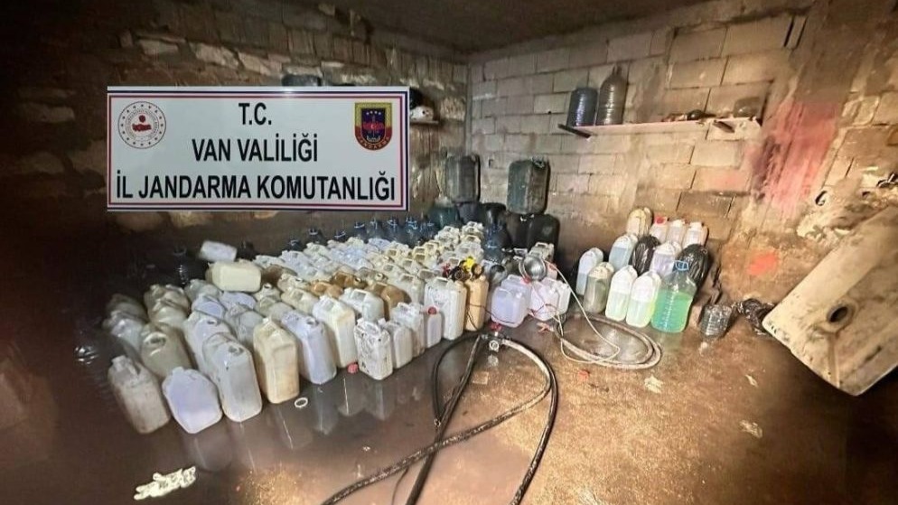 Van’da 531 litre kaçak motorin ele geçirildi