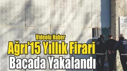 15 yıl hapis cezası bulunan şahıs bacada gizlenirken yakalandı