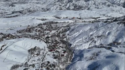 Kar yağışı sonrası görsel şölen