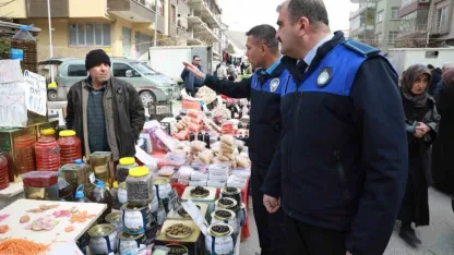 Battalgazi’de pazarlara zabıta denetimi