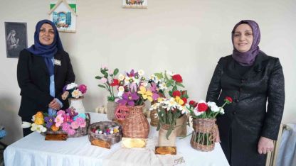 Iğdır’da kadınların el emeği 8 Mart’ta sergilendi