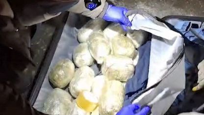 Polis Bitlis’te 4 kilo 800 gram skunk ele geçirildi