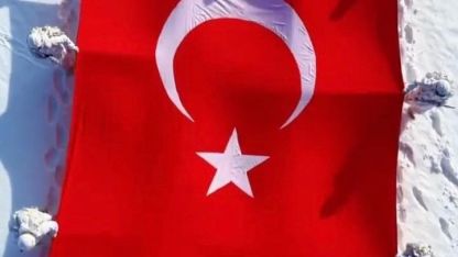 Van’da jandarma personelinden anlamlı yürüyüş