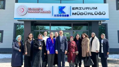 TOBB Erzurum kadın girişimciler kurulu icra toplantısı KOSGEB’te yapıldı