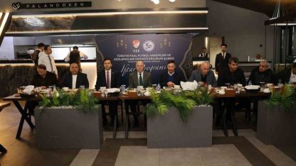 Hakemler iftar yemeğinde buluştu