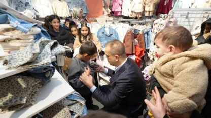 MHP’den 500 çocuğa bayramlık elbise