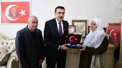 AK Parti Malatya Milletvekili Tüfenkci’den şehit ailelerine ziyaret