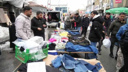 Muş’ta bayram pazarında arefe yoğunluğu