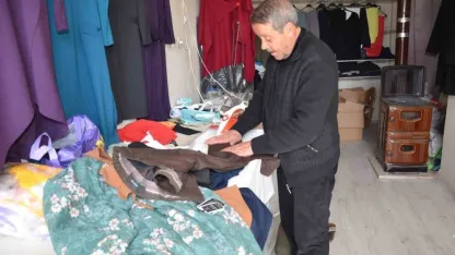 Erzincan Tercan’da terzilerin bayram mesaisi