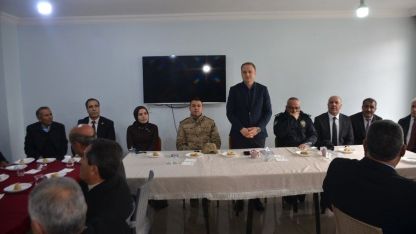 Bulanık Kaymakamı Ömer Övünç Koşansu’dan bayram ziyaretleri