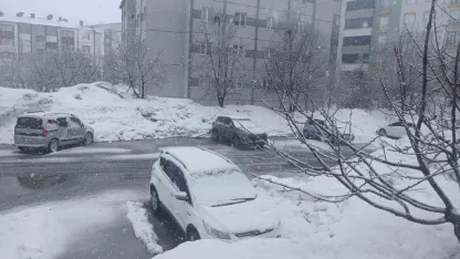 Bitlis’te Mart ayında yoğun kar yağışı