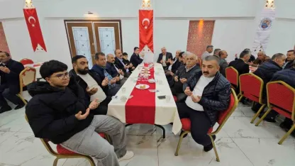 Malatya Darende'de bayramlaşma töreni