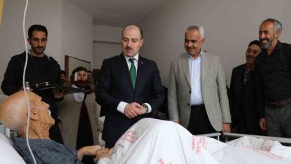 Bayramda hastalar unutulmadı