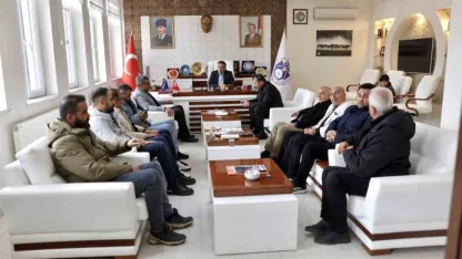 Akçadağ Belediyesi’nde bayramlaşma töreni