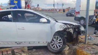 Erciş’te trafik kazası: 1 yaralı