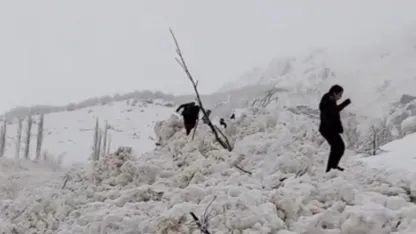 Yüksekova’da aynı bölgede ikinci çığ