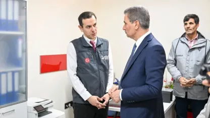 Erzurun İl Göç İdaresi’nden Vali Baruş’a bilgilendirme