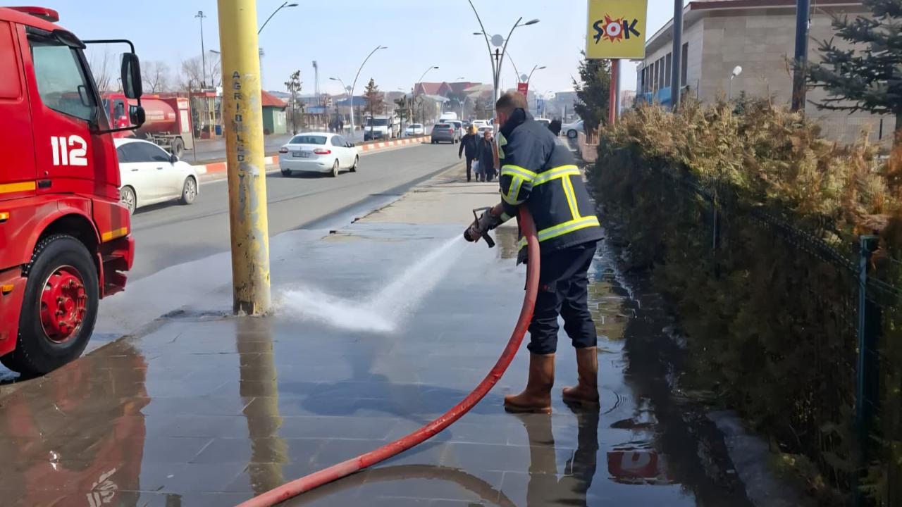 Ağrı’da bahar temizliği