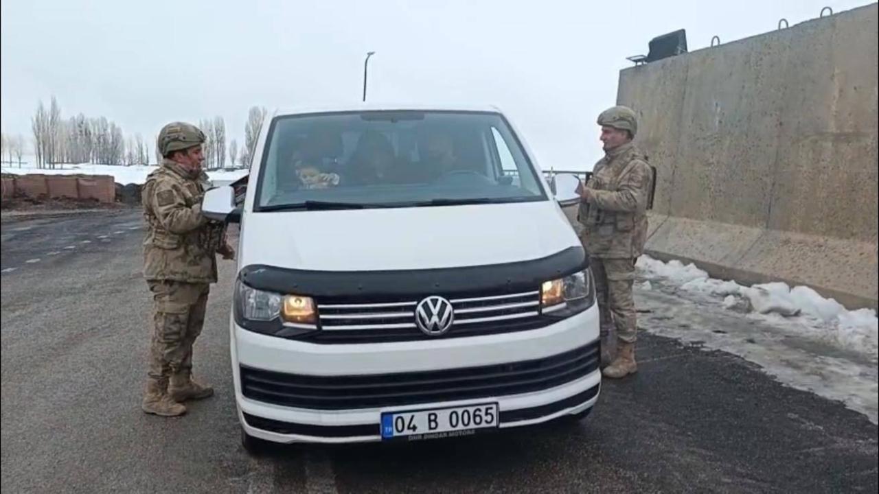 Ağrı’da Bayram Sonrası Trafik Uygulaması
