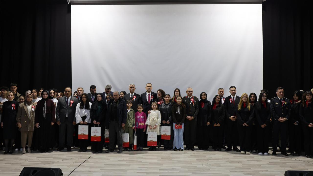 Ağrı’da Çanakkale ruhu yeniden yaşatıldı