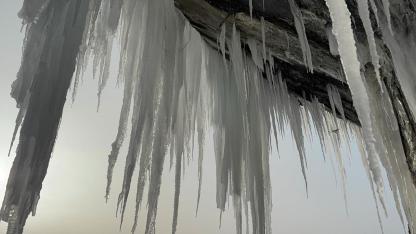 Ağrı’da hava yeniden buz kesti