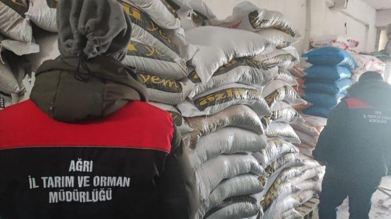 Ağrı’da hayvan sağlığı için yem denetimleri devam ediyor