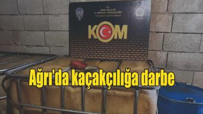 Ağrı’da kaçakçılığa darbe: 15 şüpheli gözaltına alındı